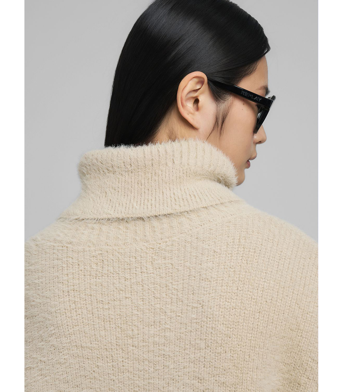 ヘアリーエフェクト ノースリーブ プルオーバー 詳細画像 ライトベージュ 6